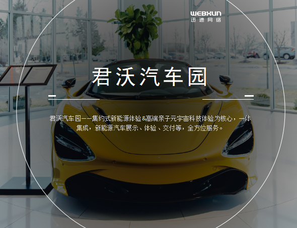 君沃汽车园功能型小程序-上海小程序开发专家迅速网络